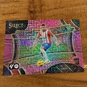 Savio 2023-24 Panini Select Liga Pink Mojo Prizm /115 Field Level NRMT+ Rookie